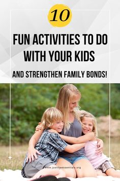 Mom and her two kids having picnic in the park. Ideas For Fun, Learn New Skills, Family Cookbook, Fun Activities To Do, Family Bonding, New Skills, Done With You, Family Memories