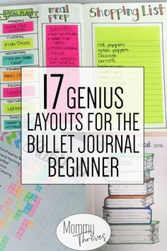 Bullet Journal Beginner, Journal Beginner, Journal To Do List, Happy Planners, Bullet Journal Spreads, To Do Planner