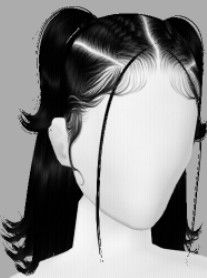 Cute Hair For Halloween, Hairstyles For Manikin Head, Imvu Curly Hairstyles, Cute Simple Short Hairstyles, Gothic Hairstyles Long Goth Hair, Manikin Hairstyles, Hairstyles Imvu, Hair Styles For Short Straight Hair, Cute Hairstyles For Medium Hair Black