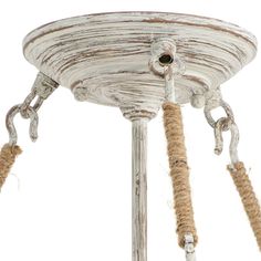 This distressed white finish semi flush with hemp accents is part of the Kona Cay collection. The clear frosted glass string shade adds visual interest and a pleasing ambiance. Coordinate with other Kona Cay collection fixtures for a dramatic effect. Kichler Kona Cay 2-Light 13.25-in Antique White Semi Flush Mount Light | 38226 Beach Dining Room, Coastal Style Decorating, Light Fixtures Flush Mount, Semi Flush Mount Lighting, Mount Light, Lowes Home Improvements, Semi Flush Mount, Flush Mount Lighting, Antique White