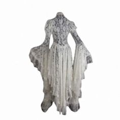 Dress Masquerade, Victorian Ball, Long Tail, Lace Ruffle, Lace White Dress, Costume Dress, Vintage Costumes, Vintage Dress, Costumes For Women