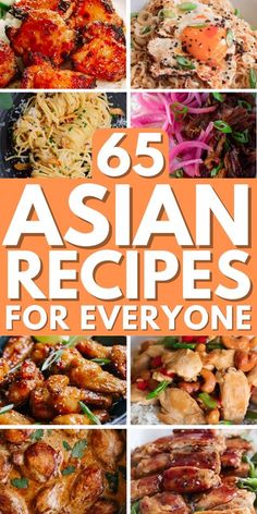 Explore the world of Asian cuisine with 65 Easy Asian Recipes! From stir-fries to soups to dumplings, there's something for every taste bud to enjoy.  easy asian recipes | easy dinner recipes | asian chicken recipes | asian recipes | easy chinese recipes | meal prep for the week Meal Prep Asian Food, Easy Asian Dinner Recipes, Dinner Recipes Asian, Easy Asian Dinner, Asian Recipes Easy, Chicken Recipes Asian, Easy Vietnamese Recipes, Asian Steak