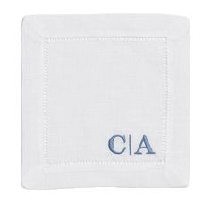 Embroidered Cocktail Napkins with Side by Side Initials Monogram Embroidered Wedding Napkins, Wedding Crest Monogram, Embroidered Cocktail Napkins, Monogram Cocktail Napkins, Embroidery Napkins, Crest Monogram, Intimate Dinner, Linen Cocktail Napkins, Monogrammed Napkins