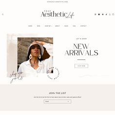 Aesthetic Shopify Theme - Design Pixie Email Signature Templates, Email Marketing Template, Font Digital, Wix Templates, Shopify Website, Pinterest Templates, Business Card Branding, Marketing Template, Shopify Theme