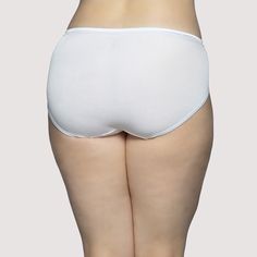 Illumination® Panties are the perfect combination of comfort and luxury! The soft fabrication has great stretch for the perfect fit. Non-binding waist and leg construction anchors the garment to the body and provides all day comfort with freedom from elastics. The satin trim at the leg and waist add an elegant touch. This Hi-Cut offers  full rear coverage and high, rounded legs to maintain modesty. Panty Style, Full Figured, Large Bust, Curator Style, Anchors, Vanity Fair, Fruit Of The Loom, Cut And Style, Style Guides