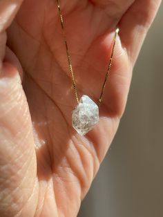 Intuitively Selected Tibetan Quartz Necklace This is a limited edition run of mini’s - only a few are available! Set on a solid 14k yellow gold 0.5mm box chain, in either 16” or 18” 💌 Please write desired pendant length in *Notes* section at checkout *Note: each stone is completely unique and one of a kind. You will receive a piece that is intuitively selected for you! Stone sizes vary from 10-18 mm in length. The piece you see is not the piece you will receive, but one that is similar in shape White Gold Necklace With Si Clarity As A Gift, Recycled Gold Box Chain Necklace For Gift, Balancing Chakras, Tibetan Quartz, Mini S, Spiritual Protection, Calming Stones, Chakra Balancing, Gold Box