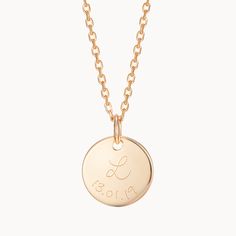 A perfect gift for new mums, our Personalized Birth Necklace features on charm an initial and date of choice, hand-engraved in our classic french cursive front. Add up to five small personalized charms to represent your tribe and honor your little ones with this engraved necklace.18K Champagne Gold Plated, 925 Sterling Silver or 18K Rose Gold PlatedCharm: 0.6 x 0.6, 1mm thickSecure clasp fasteningCharms are removable from this chain and can be worn on all Merci Maman chain lengthsHand-engraved i Classic Engraved Initial Necklace As Gift, Classic Engraved Initial Necklace For Gift, Classic Round Pendant Charm Necklace For Personalized Gift, Classic Initials Charm Necklaces For Personalized Gift, Classic Charm Necklaces With Initials For Personalized Gift, Classic Pendant Charm Necklace For Mother's Day, Elegant 14k Gold Hand Stamped Necklaces, Elegant 14k Gold Necklace With Hand Stamped Details, Elegant 14k Gold Necklace Hand Stamped