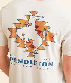 Pendleton Western Brand T-Shirt - Cream X-Large, Men's Dust Graphic t-shirt. 100% Cotton. Machine wash cold with like colors inside out gentle cycle. No bleach. Tumble dry low. Remove promptly. Press with cool iron on reverse side as needed. Apparel & Accessories > Clothing > Shirts & Tops Luke Combs Shirt, Cool Shirt Designs, Mens Hats, Cowboy Shirt, Southern Shirts, Cowboys Shirt, Accessories Clothing, Branded T Shirts, New Outfits