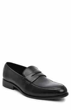 Calvin Klein Jay Leather Loafer (Men) | Nordstromrack Calvin Klein Formal Round Toe Loafers, Calvin Klein Formal Loafers With Round Toe, Calvin Klein Round Toe Loafers For Work, Classic Calvin Klein Slip-on Loafers, Classic Calvin Klein Leather Loafers, Calvin Klein Slip-on Leather Loafers, Calvin Klein Leather Slip-on Loafers, Elegant Calvin Klein Slip-on Loafers, Calvin Klein Elegant Round Toe Loafers