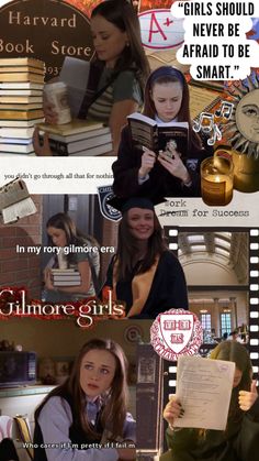 some girls are reading books together