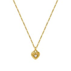 Dainty mini heart pendant necklace Materials14k gold filled chain with a 14k vermeil pendantDimensions Chain 16'' or 18'', Pendant 6mm Good Presents, Dainty Necklace Gold, Necklaces Layering, Dainty Heart Necklace, Heart Necklace Gold, Mind Heart, Dainty Necklaces, Pendant Heart, Layering Necklaces