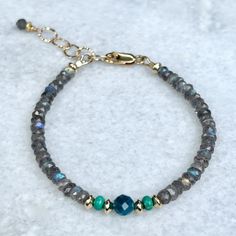 Gemstone Bracelet With Labradorite, Turquoise, & Blue Apatite, 14k Gold Filled Findings, Adjustable Length - Etsy Turquoise Birthstone Bracelet, Blue Labradorite Jewelry With Gemstone Beads, Blue Labradorite Gemstone Beads Jewelry, Blue Labradorite Beaded Jewelry, Blue Labradorite Bracelet, Blue Labradorite Bracelet As A Gift, Blue Labradorite Bracelets With Natural Stones, Dainty Turquoise Gemstone Bracelets, Turquoise Apatite Spiritual Bracelets