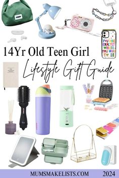 Gift ideas for 14 year old teen girls including mini lamp, LED mirror, bento box, iPhone case, Hello Kitty digital camera. Target Gifts For Teens, Things For Christmas Wishlist, Teen Girl Gift Ideas 2024, Christmas Gifts For Teen Girls 2024, Christmas Gift For Teenage Girl