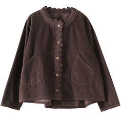 Winter Coats & Jackets, Cute Jackets For Women, Jacket Stitching, Casual Vintage Outfits, Rustic Fashion, Jacket 2022, Corduroy Blouse, Cottagecore Clothes, Jacket Blouse