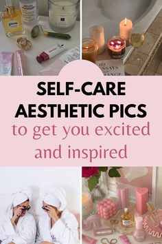 Looking at self-care aesthetic pictures can inspire us to take better care of ourselves. Whether you're thinking about starting a self-care routine or trying to motivate yourself to put down your phone and do your skincare, these self-care aesthetic ideas would be perfect to start your morning or add to your self-care moodboard. Put Down Your Phone, Self Care Aesthetic, Morning Meditation, Aromatherapy Blends, Care Aesthetic, Different Shades Of Pink, Up Quotes, Best Version Of Yourself