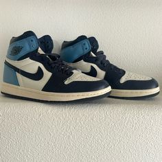 Size: Men’s 7 Nike Shoes Air, Shoes Air, Air Jordan 1 Retro High Og, Air Jordan 1 Retro High, University Blue, Air Jordan 1 Retro, Jordan 1 Retro High, Jordan 1 Retro, Air Jordan 1