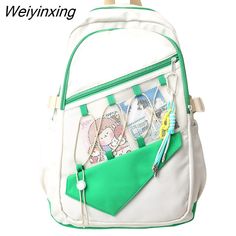 Shipping: Worldwide Express Shipping AvailableDelivery time: 🚚7-15Days Fast ShippingReturns: Fast refund,💯100% Money Back Guarantee.Brand Name: rentengerOrigin: Mainland ChinaCN: HebeiMain Material: nylonLining Material: PolyesterBackpacks Type: SoftbackInterior: Cell Phone PocketInterior: Computer InterlayerHandle/Strap Type: Soft HandleExterior: Solid BagDecoration: Criss-CrossDecoration: Hollow OutDecoration: LOCKClosure Type: zipperTechnics: JacquardCapacity: 20-35 LitreItem Type: Backpack Green Backpack For Back To School, Large Capacity Green Shoulder Bag For Back To School, Green Large Capacity Bag For Students, Green Large Capacity Student Bag, Green Portable Bags For Students, Green School Backpack With Pockets, Green School Bag With Pockets, Green Back-to-school Bag With Pockets, Green Rectangular Backpack For Study