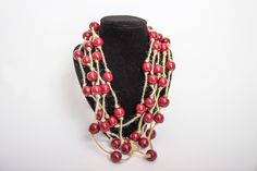 This is a knitted necklace made of wood. It can be a wonderful gift for the wife, grandmother, mother, sister, daughter, colleague. This is the perfect gift for any occasions, for example birthday, Mother's Day, New Year, or simply as a pleasant surprise. Size: Length of necklace - 60 cm. (23.6 inches) Diameter of beads - 1.5 cm. (0.3 inches) Thanks for shopping here! Best wishes, Aleksandr and Natalia Rustic Large Beads For Gifts, Handmade Unique Natural Beaded Necklaces, Unique Handmade Natural Beaded Necklaces, Rustic Wooden Bead Necklaces For Gifts, Bohemian Long Necklace With Wooden Beads As A Gift, Rustic Wooden Beads Necklace As Gift, Rustic Wooden Beads Necklace For Gift, Unique Long Necklace With Large Beads As A Gift, Fair Trade Natural Beaded Necklaces As Gift