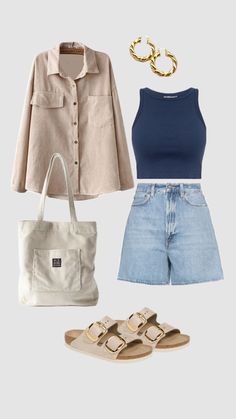 Capsule Wardrobe Women, Minimalistic Outfits, Outfits For Mexico, Mum Fashion, Look Short, Fresh Outfits, Causal Outfits, Casual Day Outfits, Trendy Summer Outfits