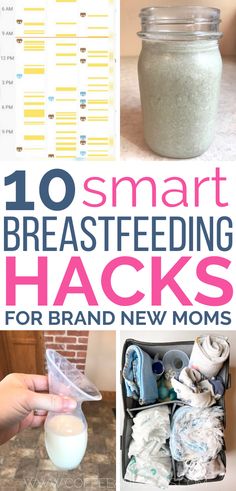 the top 10 smart breastfeeding hacks for brand new moms to use