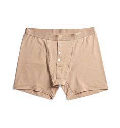 This version of our classic 6” fly boxer briefs features a deep pocket to securely and comfortably accommodate a soft FTM packer. Combined with our oh-so soft stretch-blend cotton, signature stay-put waistband, and chafe-free mid-length coverage, these briefs ensure comfort and confidence all day long. Because the packer sits inside a pouch, STP use is not recommended. Fit-tested on all body types, sizes XS-4X Includes a functional 3-button fly Signature stay-put silky soft waistband 95% OEKO-TE Classic Solid Cotton Boxer Briefs, Classic Cotton Boxer Briefs, Functional Compressive Short Length Boxer Briefs, Compressive Seamless Boxer Briefs, Casual Compressive Boxer Briefs, Compressive Functional Boxer Briefs, Compressive Boxer Briefs, Boxer Briefs, Mid Length