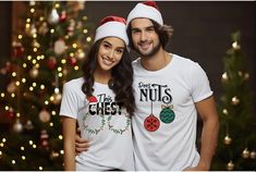 Deez Nuts Christmas Shirts, Christmas Couple Shirts, Ornaments Shirt, Holiday Matching Shirt, Matching Christmas Party Shirt, Funny Shirts Excited you have stopped by! Her Smiles is here to give you the best Christmas shirt options for you. We want to make everyone smile with our cute, stylish, and trendy graphic T-shirts. We can assure you this shirt will be the perfect Christmas gift whether you buy it yourself or for someone else. Ornaments Shirt, Christmas Couple Shirts, Christmas Party Shirt, Deez Nuts, Christmas Party Shirts, Christmas Couple, Couple Shirts, Matching Shirts, Party Shirts