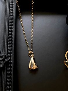 14kt Gold Filled Ghost Necklace. Ghost Jewelry, Halloween Gift, Apparition Jewelry, Spirit Jewelry, Spooky Jewelry, CHAIN CHOICES - Etsy Ghost Jewelry, Spooky Jewelry, Ghost Necklace, Kid Pendant, Ghost Ghost, Twisted Chain, Jewelry Halloween, Little Ghost, Mini Studs