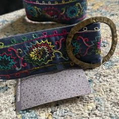 Vintage Y2k Urban Outfitters Embroidered Belt (New With Tag) Blue Belt With Multi-Colored Embroidered Flowers And Gold-Ish Buckle. Never Worn. Tag Attached. Originally $34. Cool Hippie-Esque Vibe. See Photo For Tag Info. Doesn’t Have Size On It, When Layed Out The Belt Measures 36” Long. No Holes For Closure, Just The Belt Buckle. One Size Fits Most. No Returns Or Exchanges. #Urbanoutfitters #Y2k #Embroideredbelt #Hippie #Delias Cool Belts, Turquoise Belt, Thrift Inspo, Embroidered Belt, Urban Outfitters Accessories, Blue Belt, New Year New Me, Belt Buckle, Embroidered Flowers