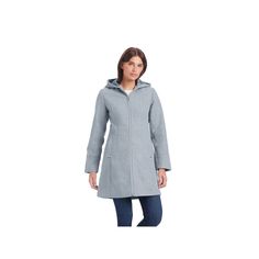 Beat the cold weather this year in style with the women's melange faux wool zip-front coat from d.e.t.a.i.l.s.Click on this WOMEN'S GUIDE to find the perfect fit and more! Beat the cold weather this year in style with the women's melange faux wool zip-front coat from d.e.t.a.i.l.s. Click on this WOMEN'S GUIDE to find the perfect fit and more! FEATURES Attached hood Zipper closure Long sleeves Two side pockets with soft lining Back waist seaming Feminine fit Fully linedFIT & SIZING 34 1/2-in. length from shoulder to hem Designed to hit just below the knees MidweightFABRIC & CARE Body: polyester, rayon Lining: polyester Machine wash and tumble dry low Imported Size: Large. Color: Blue. Gender: female. Age Group: adult. Cozy Fitted Gray Outerwear, Cozy Heather Grey Fall Outerwear, Heather Grey Outerwear With Pockets For Fall, Heather Grey Hooded Outerwear For Fall, Cozy Heather Grey Winter Outerwear, Womens Size Chart, Blue Gender, Outerwear Coats, Medium Blue