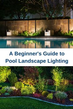 a beginner's guide to pool landscape lighting by the pool and garden company