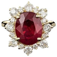 Classic Red Ruby Ring With Vvs Clarity, Red Ruby Ring Luxury Collectible, Luxury Red Ruby Ring Collectible, Heirloom Ruby Ring With Vvs Clarity, Red Heirloom Diamond Ring For Formal Occasions, Red Heirloom Diamond Ring For Formal Events, Red Diamond Heirloom Ring For Formal Occasions, Heirloom Red Diamond Ring For Formal Occasions, Real Diamond Rings