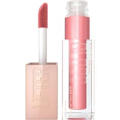 Maybelline Lifter Gloss Lip Gloss Makeup with Hyaluronic Acid, Silk, Meet Maybelline New York's new next level lip gloss. Drench lips with hydrating shine for a fuller, lifted look. This formula visibly smooths lip surface and enhances lip contour with high shine. Plus, its XL Wand transforms lips in an easy, one swipe application. 90% agree lips feel hydrated. *in a consumer test. This hydrating lip gloss is available in a full range of modern shades, like Pearl, Ice, Amber, Topaz, Crystal and Maybelline Makeup Products, Maybelline Lip Gloss, Maybelline Lifter Gloss, Maybelline Lifter, Lifter Gloss, Apply Lip Gloss, Maybelline Lip, Tom Ford Black Orchid, Crayon Lipstick