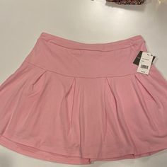 Grayson Threads Shorts With A Pleated Skirt. Waist Is 24 Inches. Length Is 14 Inches. Perfect For Those Summer Days. Grey Lounge, Skirt With Shorts, Tie Skirt, Tennis Skirt, Pink Shorts, Short Skirt, Skirts With Pockets, Black Label, White Skirts