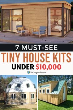 the tiny house kits are under $ 10, 000