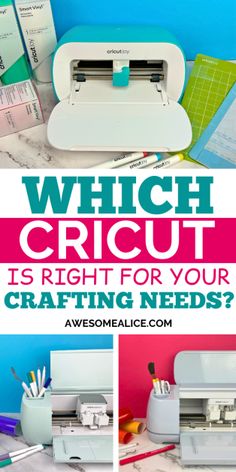 the words which cricut is right for your crafting needs?