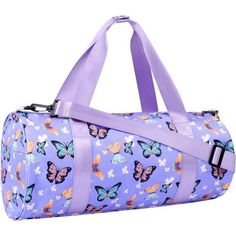 New Product Kids Duffle Bag, 18.89 X 9.8 X 9.8inches, Roomy Shoe Pocket, Helps Protect Your Kids Belongings Stay Separate And Clean Kids Duffle Bag Girls, Big Enough, Perfect For Kids 1+Years Old, Fits All Of The Shoes, Accessories And Needs For The Studio Kids Overnight Bags, Adjustable Shoulder Strap, Makes It Easy And Comfortable To Wear Cross Body Or On Your Shoulder Duffle Bag For Kids, Spacious And Multiple Compartment, Can Be Used As An Overnight Duffel Bag For Clothes, Toiletries, Toys A Large Capacity Purple Bag For Back To School, Back To School Large Capacity Purple Bag, Trendy Purple Bags For Back To School, Trendy Purple Back-to-school Bags, School Bags With Adjustable Strap, Purple Shoulder Bag For Daily Use, Back To School, Trendy Purple Shoulder Bag For Back To School, Purple Large Capacity Backpack, Purple Large Capacity Gym Bag For Daily Use