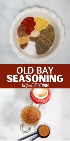 an old bay seasoning recipe in a bowl