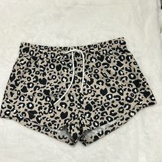 Nwt Forever 21 Shorts. Leopard Print. Brand New With Tags Attached! Size Large. Can Fit Ladies Medium Too. So Cute For Gym, Beach Or Just Running Errands. Comfortable! Trendy Beige Shorts For Beach Season, Forever 21 Beach Shorts, Forever 21 Casual Beach Bottoms, Forever 21 Beach Shorts With Built-in Shorts, Forever 21 Beige Summer Bottoms, Forever 21 High-waisted Shorts For Beach, Casual Vacation Bottoms From Forever 21, Forever 21 High-waisted Beach Shorts, Casual Forever 21 Shorts With Built-in Layer