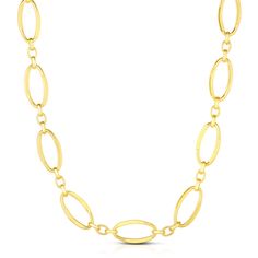 [Diamond Engagement Rings, Diamond Stud Earrings, and Gold Jewelry Online]-Angelucci Jewelry Royal Chain, Italy Necklace, 14k Yellow Gold Necklace, Yellow Gold Necklace, Elegant Necklace, Yellow Gold Chain, Elegant Necklaces, Gold Polish, Shine On