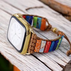 Colourful Imperial Jasper Apple Watch Strap | Band 38mm 40mm 41mm 42mm 44mm 45mm | Compatible with all Apple Samsung Garmin Watch Series You will receive: ⭐️1 x Colourful Imperial Jasper Apple Watch Strap  ⭐️Returns: Money back guarantee (30 days free returns) ⭐️About Shipping: Your order will usually takes 7-14 days to arrive Watch strap is fully customizable  and is perfect for small wrists and big wrists!  🔹 Please message me for customized sizing or unique watch model🔹 Imperial Jasper is a Adjustable Multicolor Bracelet Strap Apple Watch Band, Adjustable Bracelet Strap Apple Watch Band, Adjustable Rectangular Bracelet Strap Apple Watch Band, Multicolor Rectangular Apple Watch Band With Bracelet Strap, Adjustable Rectangular Apple Watch Band, Adjustable Rectangular Apple Watch Band With Bracelet Strap, Modern Multicolor Apple Watch Band, Modern Multicolor Rectangular Apple Watch Band, Adjustable Multicolor Rectangular Watch Bands