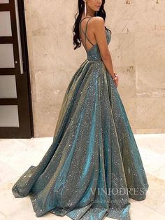 Crisscross Strap Shiny Long Prom Dresses Formal Dress FD1777 – Viniodress Sweep Train Prom Dress, Cheap Prom Dresses Long, Prom Dresses Formal, Long Formal Gowns, Prom Dresses With Pockets, Prom Dresses For Teens, Prom Dresses Modest, Cute Prom Dresses, Ball Gowns Evening