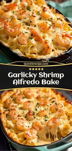 Garlicky Shrimp Alfredo Bake This garlicky shrimp Alfredo bake is creamy, cheesy, and packed with flavor. Perfect for seafood lovers, it’s an indulgent dinner option for any night of the week. Ingredients: 1 lb shrimp 1 cup Alfredo sauce ½ cup Parmesan cheese 12 oz fettuccine Garlicky Shrimp Alfredo Bake, Shrimp Pasta Casserole Recipes, Shrimp With Alfredo Sauce, Shrimp Recipes With Pasta, Shrimp Fettuccine Alfredo Recipe, Seafood Pasta Casserole Recipes, Creamy Shrimp Alfredo Pasta, Red Lobster Shrimp Alfredo Recipe, Shrimp Alfredo Recipe Homemade