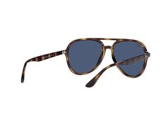 Ray-Ban 57 mm 0RB4376 - Fashion Sunglasses : Havana/Dark Blue : Accessorize yourself wearing the stylish Ray-Ban 57 mm 0RB4376 Sunglasses. Plastic frame. Plastic lens with UV coating. Branded outer temples. Integrated nose pads. Hard protective case included. Imported. Measurements: Eye Size: 57 mm Bridge: 16 mm Temple Size: 145 mm Weight: 0.81 oz WARNING Fashion Sunglasses, Product Reviews, Havana, Ray Ban, Protective Cases, Ray Bans, Temple, Dark Blue, Bridge