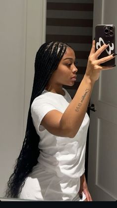 Jayda wayda, knotless braids Jayda Wayda, Cute Box Braids Hairstyles, Pretty Ppl, Cut My Hair, Baddie Hairstyles, Hair Journey, Pretty Selfies, Braid Styles, Hair Tutorial