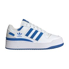 Find ADIDAS Wmns Forum Bold Stripes ' Blue Bird on Editorialist. Wmns Forum Bold Stripes 'White Blue Bird' Adidas Black Sneakers, Adidas Classic, Adidas Running Shoes, White Cloud, Adidas Running, Bold Stripes, Running Shoes Sneakers, Classic Sneakers, Black Sneakers