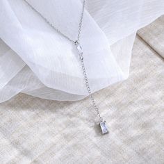 Color: Price for One Set (White Gold Color with Chain) Fashion Element: Square Style: INS Style Diamond Necklace Simple, Simple Necklaces, Chain Fashion, Geometric Pendant, Diamond Pendant Necklace, Simple Necklace, One Set, Diamond Pendant, Official Store