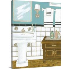 a bathroom scene with focus on the sink