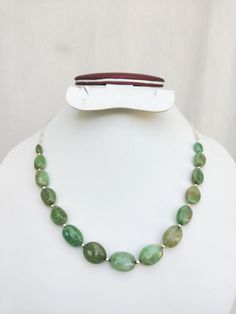 Check out this item in my Etsy shop https://www.etsy.com/listing/817593408/20-vintage-precious-emerald-necklace Oval Jade Gemstone Beads Jewelry, Green Oval Polished Beads Jewelry, Green Oval Single Strand Jewelry, Green Single-strand Jewelry With Oval Beads, Green Oval Beaded Jewelry, Green Oval Jade Beads Jewelry, Green Oval Gemstone Beads Jewelry, Oval Green Beaded Jewelry, Oval Emerald Gemstone Beads Necklace Gift