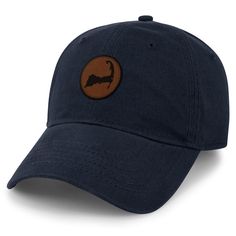 Cape Cod Circle Leather Patch Dad Hat Attention cape lovers! Our Cape Cod "Dad Hat" is perfect for your next boat outing or walk along the beach. Whether you're fishing off the dock or grabbing a drink at the beach bar, this hat will make you look good and keep you shielded from the sun. Don't worry ladies, it's not just for the dads out there. Features a custom leatherette patch on the front of a relaxed garment washed hat with an adjustable self fabric strap that fits just about every Chowdahe Casual Baseball Cap For Fishing, Casual Flat Bill Baseball Cap For Fishing, Casual Short Brim Baseball Cap For Fishing, Casual Curved Bill Fishing Hat, Casual Boating Cap, How To Wash Hats, Beach Bar, Beach Bars, A Drink