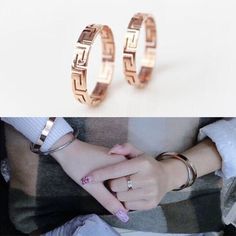 Rings-Great Wall Pattern Rose Gold Ring Titanium Steel Fashion Simple Women's Model Number:1005001429151245 Wall Pattern, Great Wall, Titanium Rings, Cartier Love Bracelet, Wall Patterns, Rose Gold Color, Rose Gold Ring, Gold Ring, Silver Plate